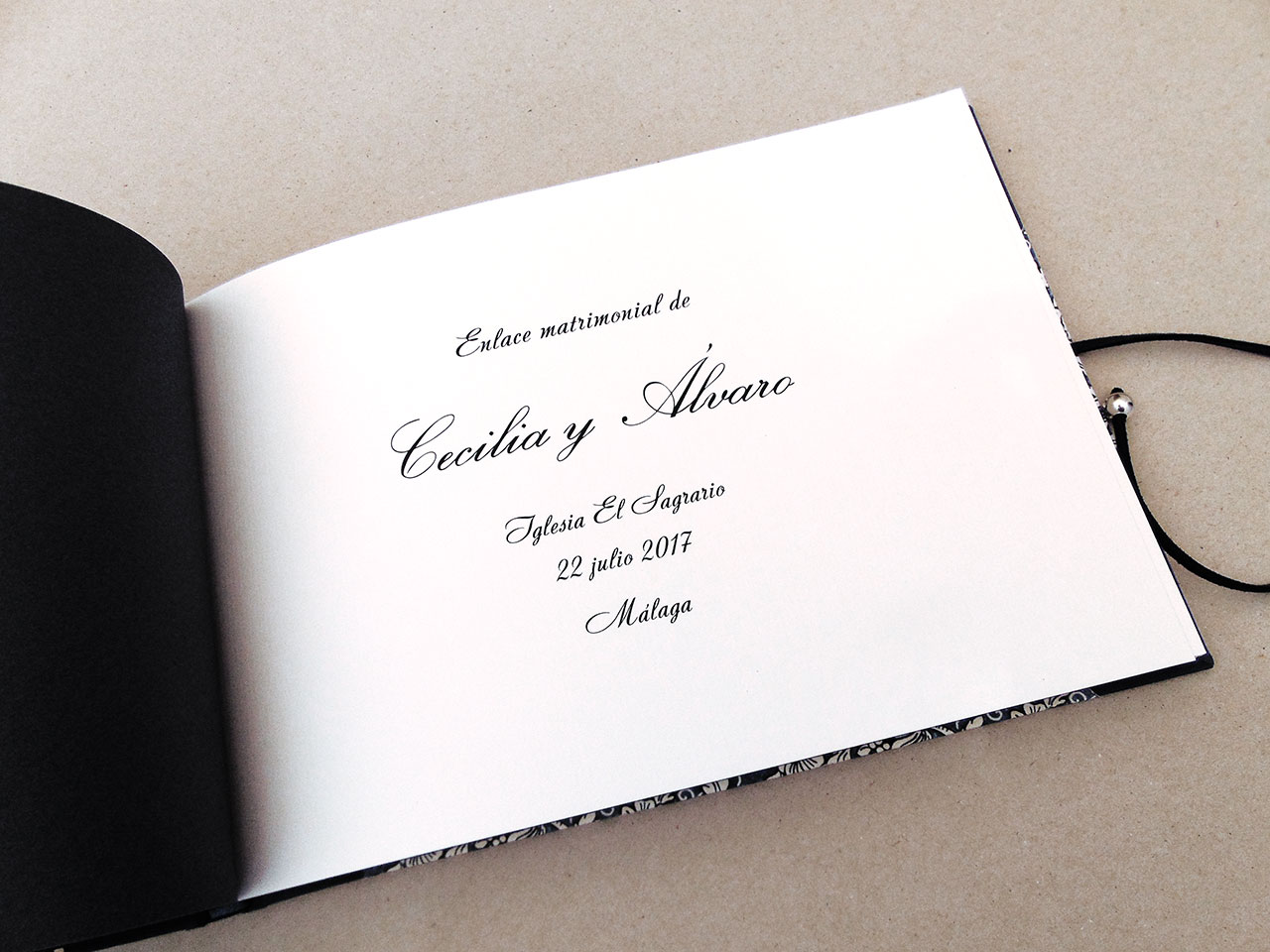 Personaliza tu libro de firmas boda – Libro de testigos, libro de firmas  boda, álbum de fotos