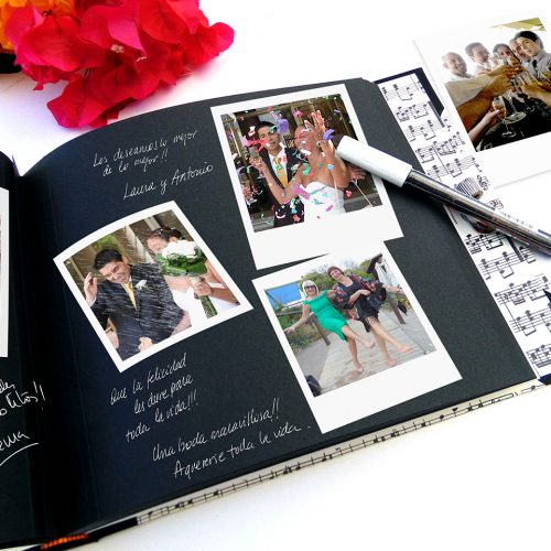 ▷ Álbum de fotos y libro de firmas de boda ❤️